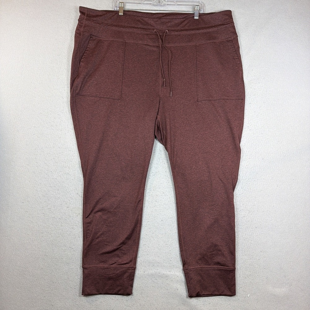 Old Navy Go Dry Active Leggings Women's High Rise Sz 4X Drawstring Pockets NWOT